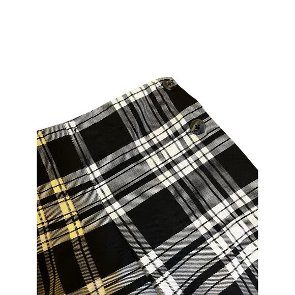 Tracy Evans Women’s Vintage Plaid Pleated Skirt Size 7 (S) Y2K Academia Preppy - Picture 2 of 8